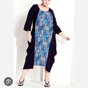 NWT Manon Baptistw Relaxed Fit Gia Maxi Dress size 20